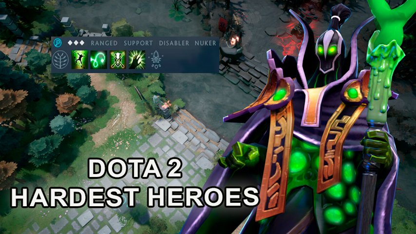 Dota 2 Hardest Heroes Hawk Live