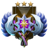 Dota 2 seasonal rank medal Ancient 3