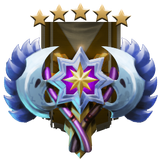 Dota 2 seasonal rank medal Ancient 5