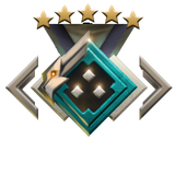 Dota 2 seasonal rank medal Crusader 5