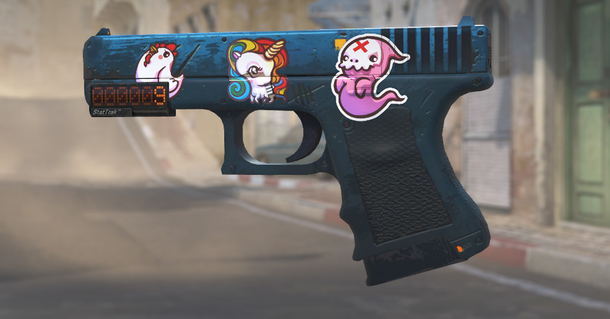 CS2 stickers bug
