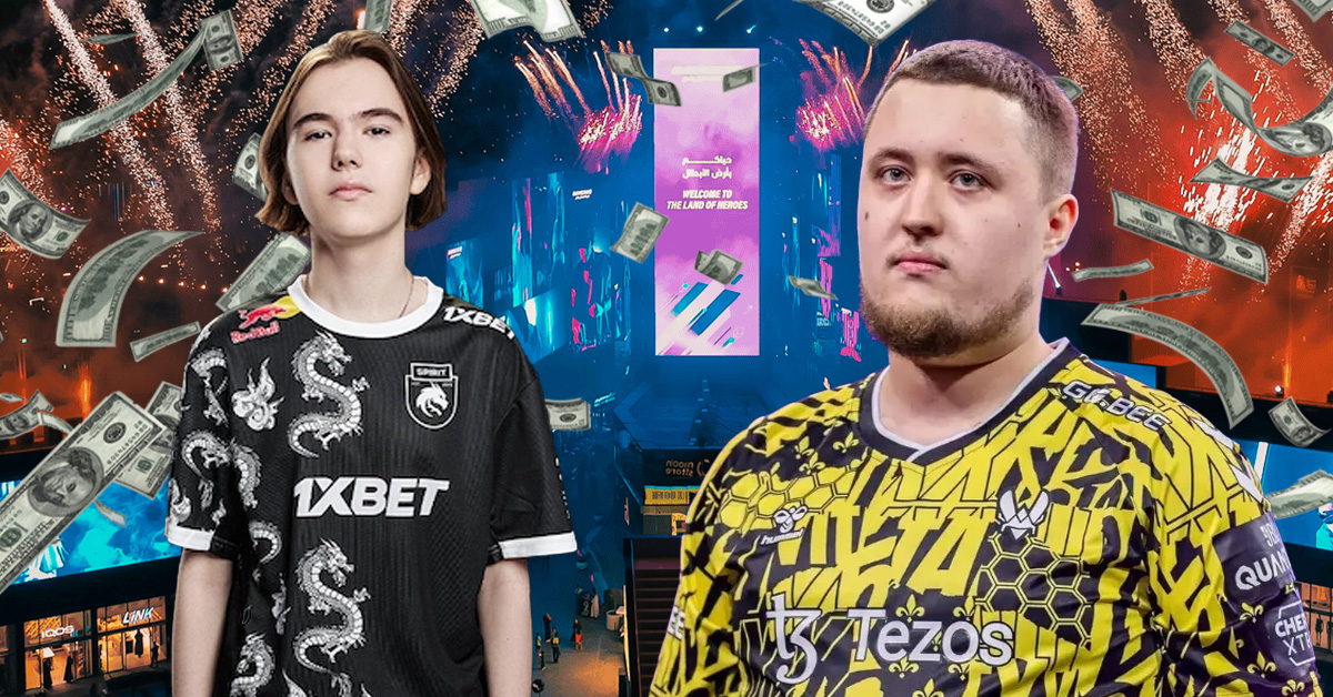 Donk and Zywoo at EWC 2026