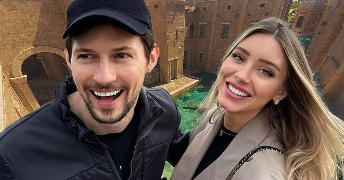 Pavel Durov with Yulia Vavilova in CS2