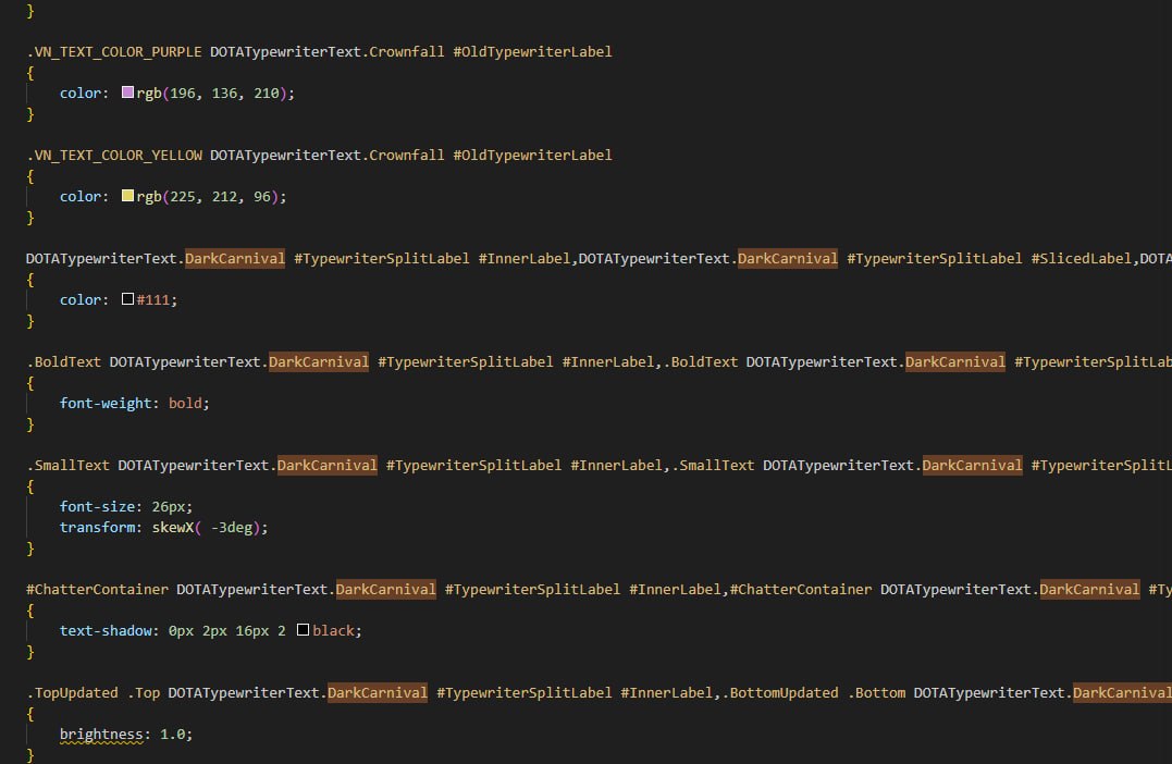 Dark Carnival Dota 2