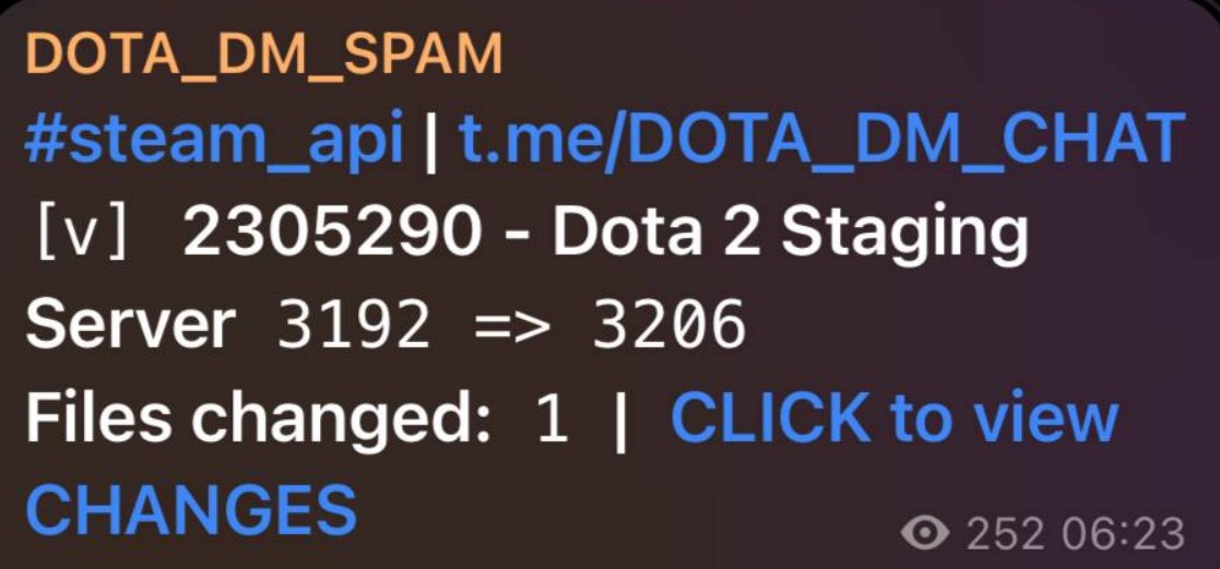 Dota 2 stage server