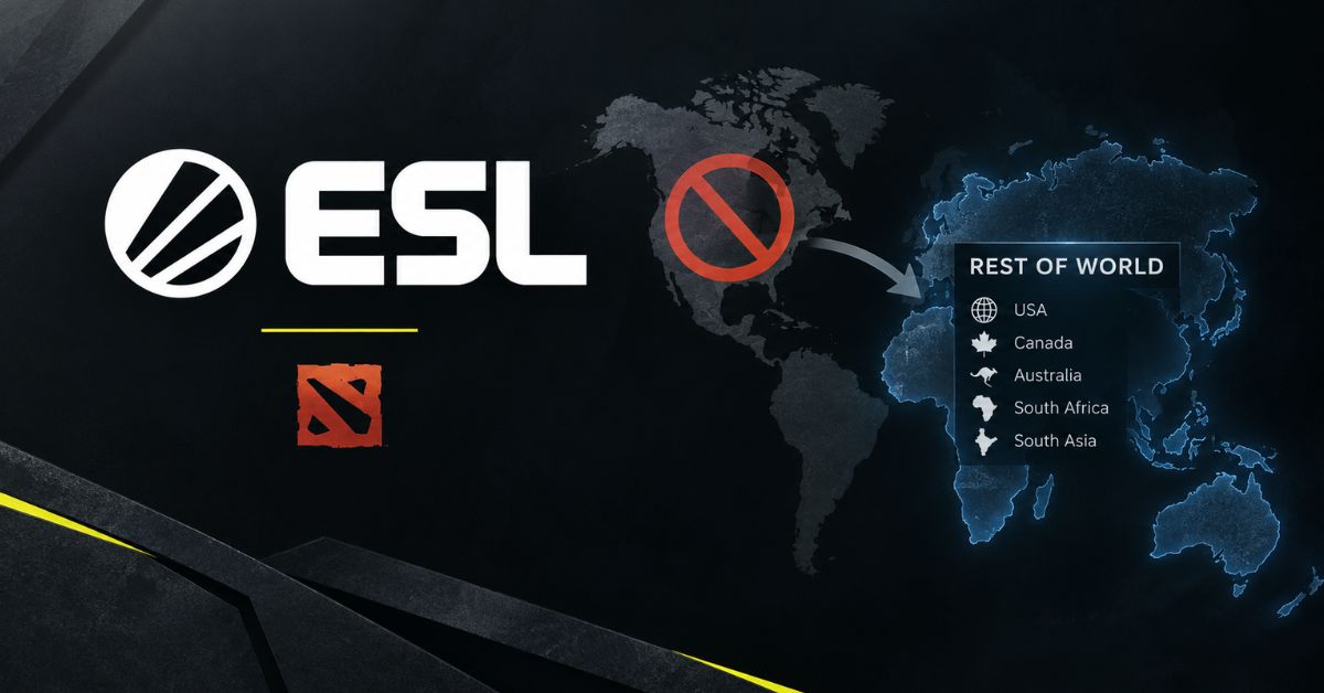 ESL отказались от квалификаций в Северной Америке