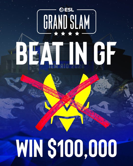 ESL Team Vitality reward