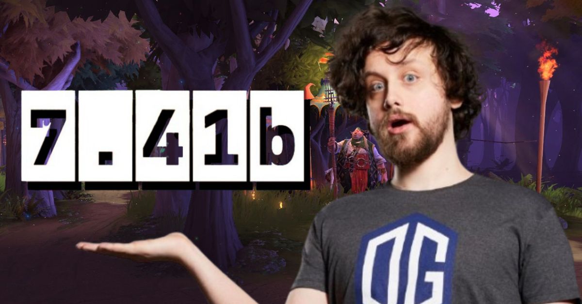 Gorgc spoke out about the patch schedule for Dota 2