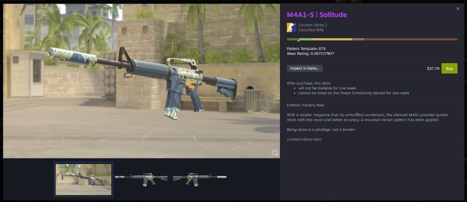 New Steam Market