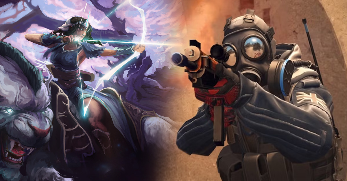 Dota 2 VS CS2
