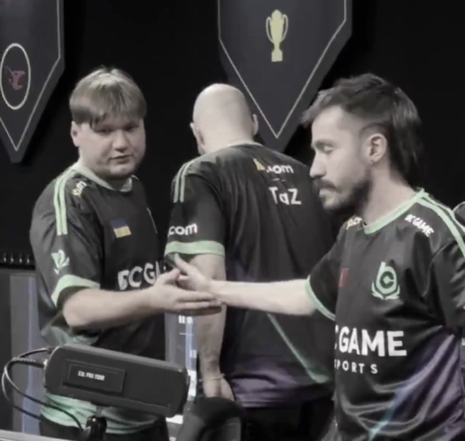 S1mple with Teammates