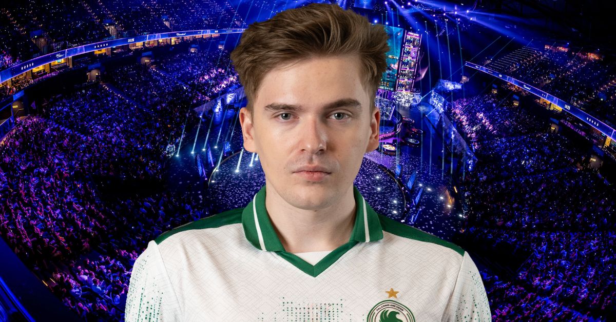 Skiter прокомментировал поражение Team Falcons
