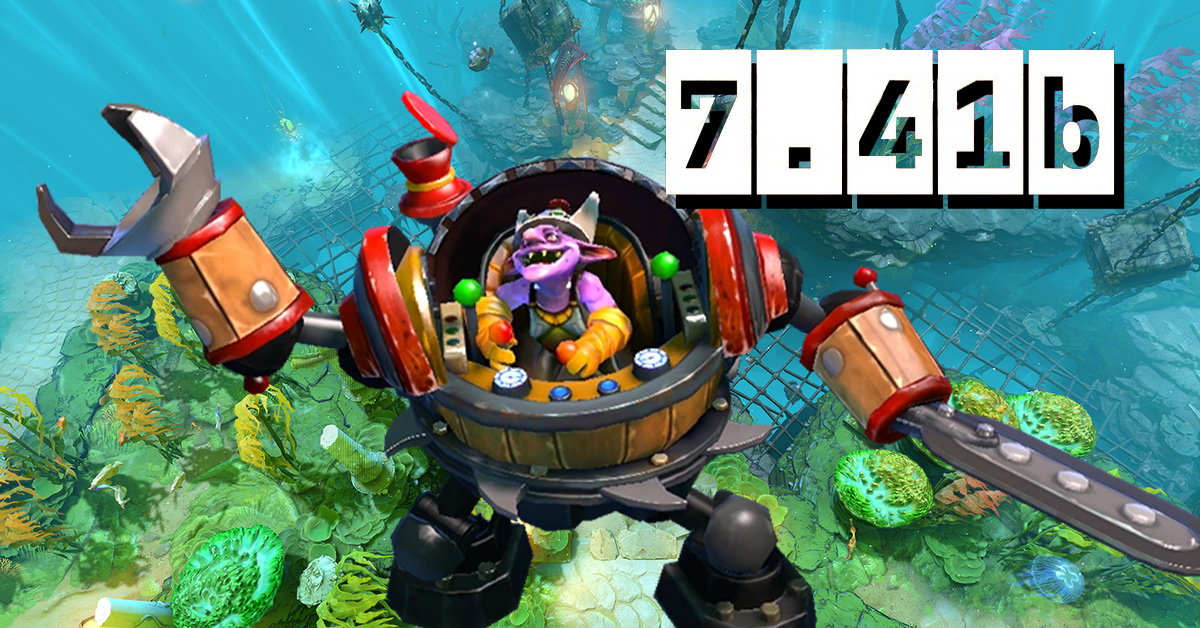 The worst hero in Dota 2 patch 7.41b