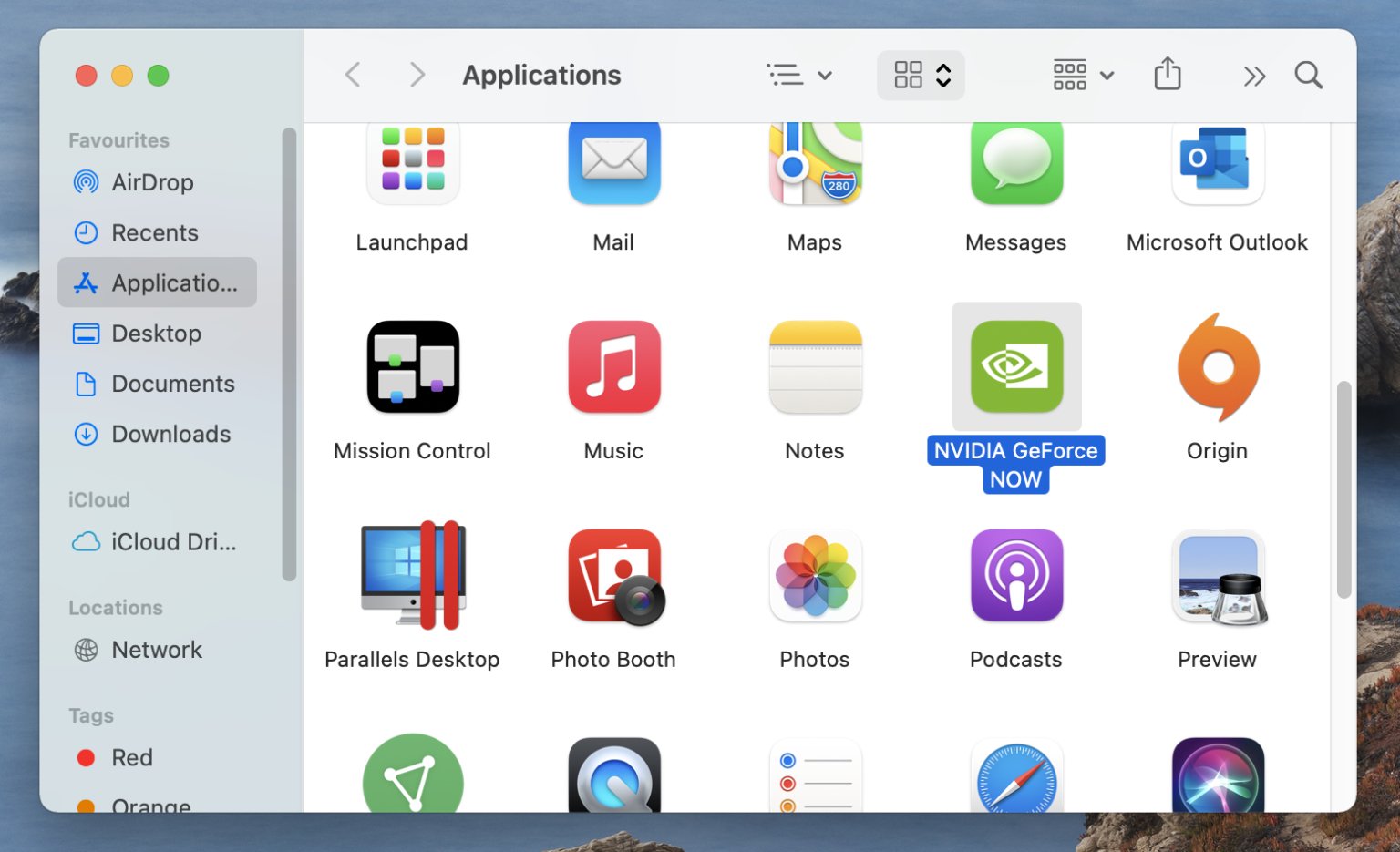 запуск nvidia geforce now на Mac