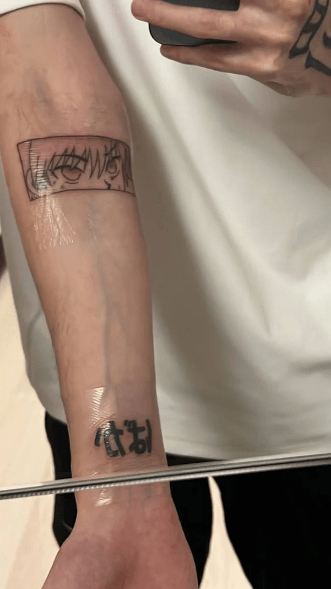 татуировка дурачье со своим ником