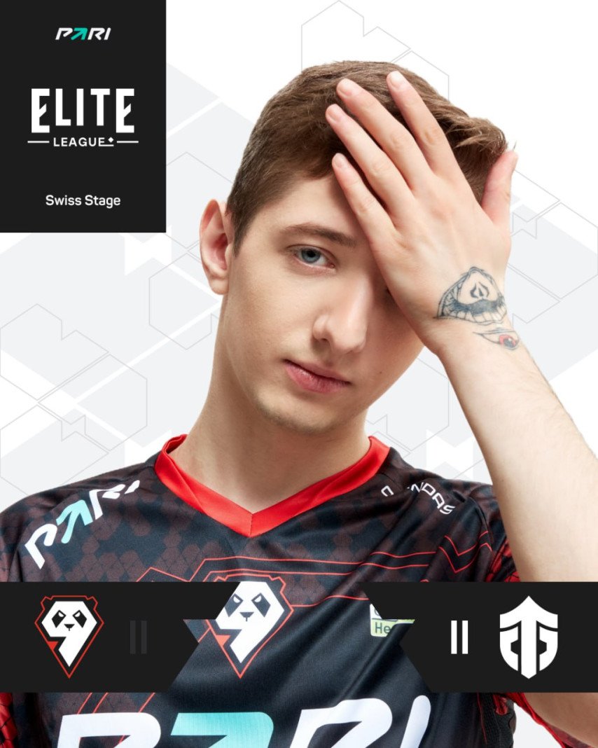9Pandas lost to Entity at the Elite League