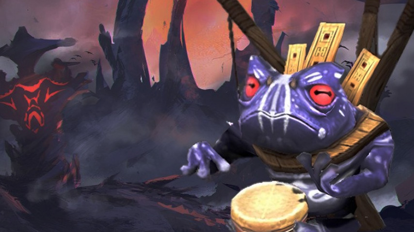 Bard-Frog Dota 2 new Hero