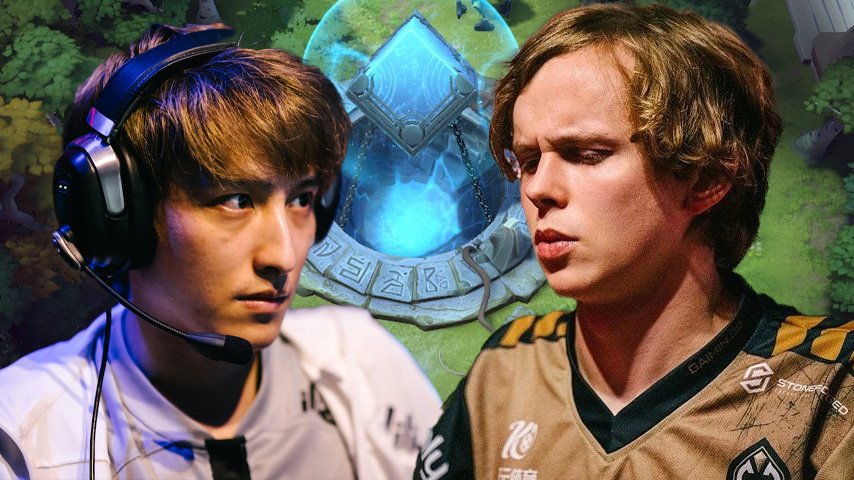 Ame и Dyrachyo Dota 2