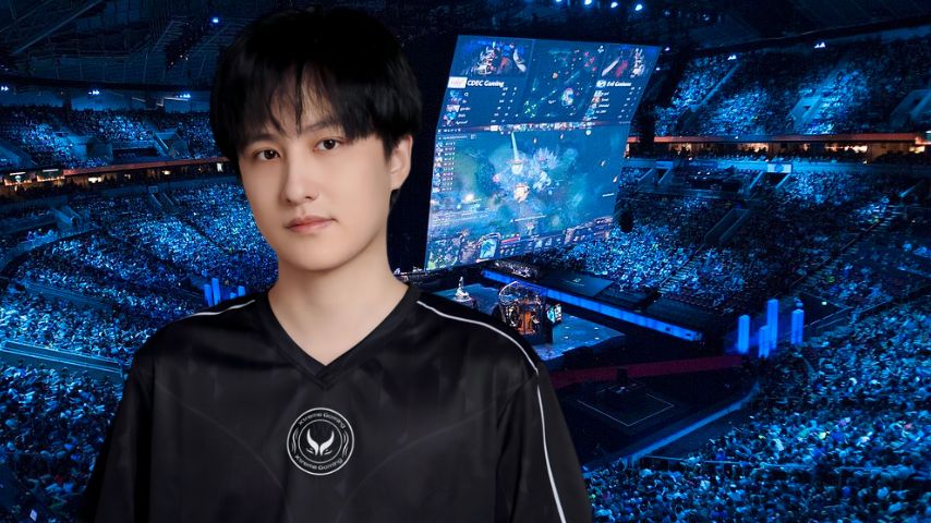 Ame's wife commented on the player's defeat at The International 2025