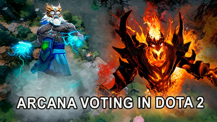 Dota 2 Arcana voting process and past winners