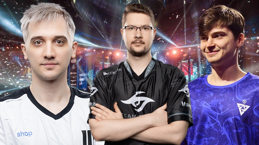 Arteezy, Puppey and RAMZES666