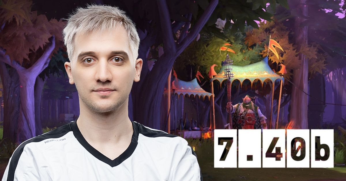 Arteezy spoke about patch 7.40b for Dota 2