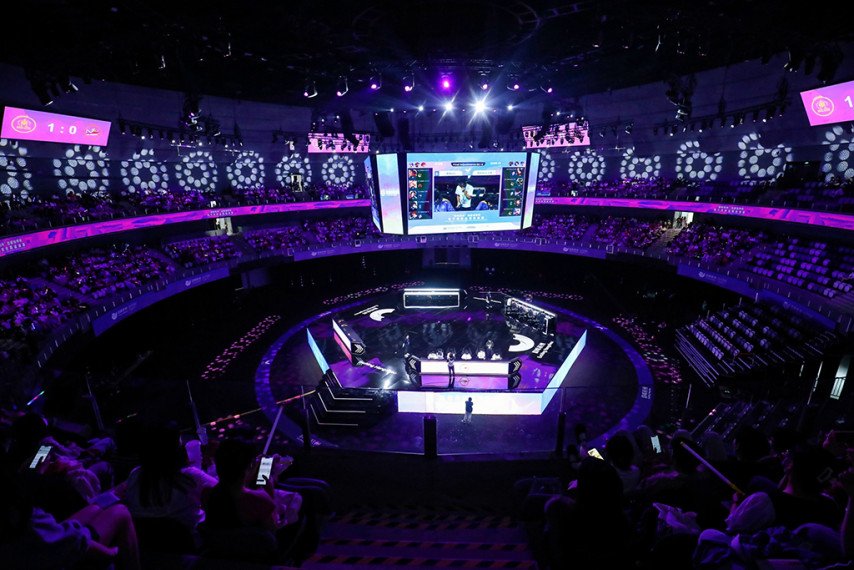 Asian Games Test Event arena