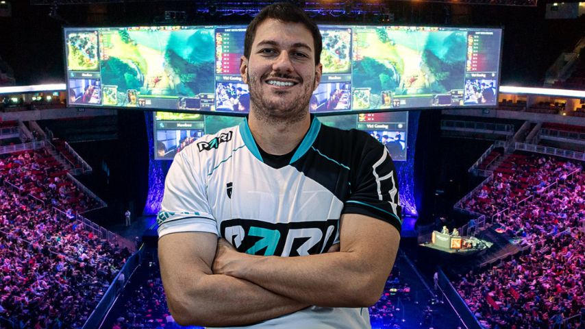 Astini announced the birth of his child