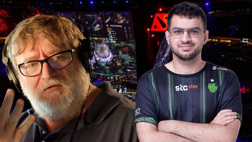Gaben and ATF Dota 2