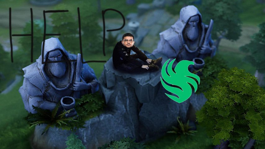 ATF stack on cliff ddota 2 falcons