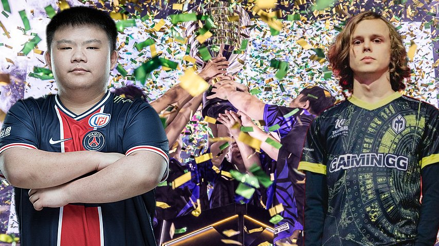 XinQ and Dyrachyo Dota 2