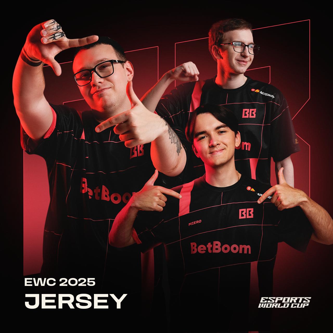 BetBoom Team new jerseys