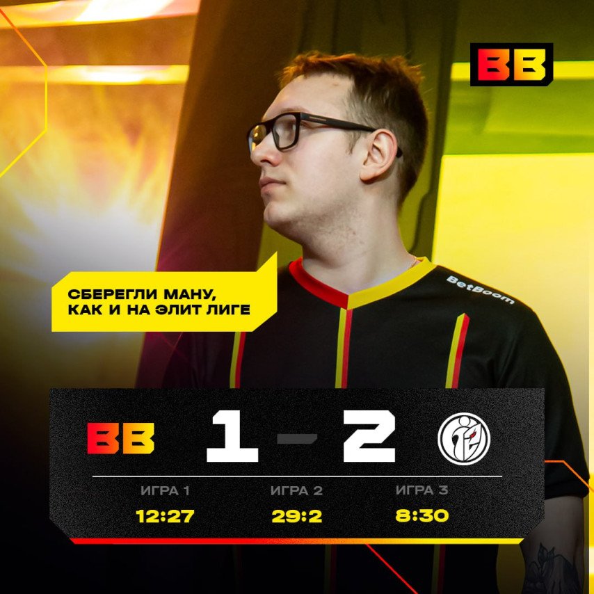 Последний матч BetBoom Team на PGL Wallachia