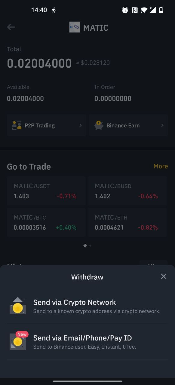 Binance спот кошелек перевод криптовалюты