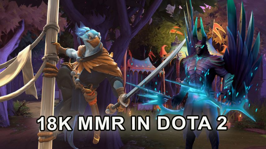 Booster has gained 18 thousand MMR in Dota 2