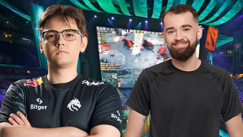 Yatoro and Fishman Dota 2