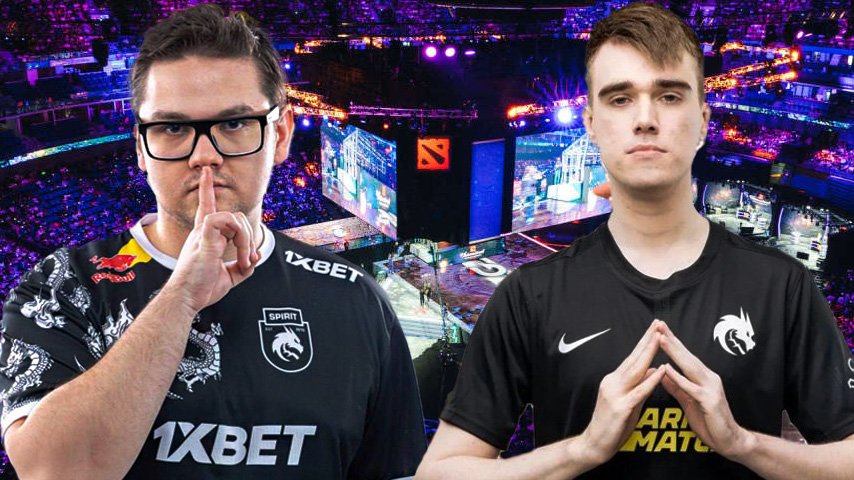 Yatoro and Miposhka Team Spirit