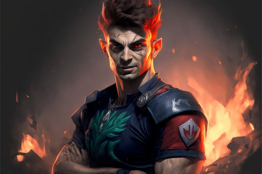 OG Ceb as a Dota 2 hero AI