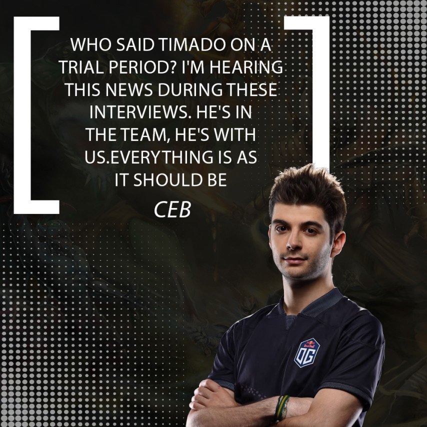 Ceb about Timado