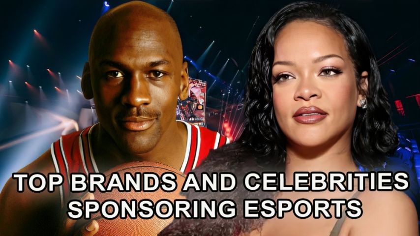 Celebrities and brands sponsors of eSports