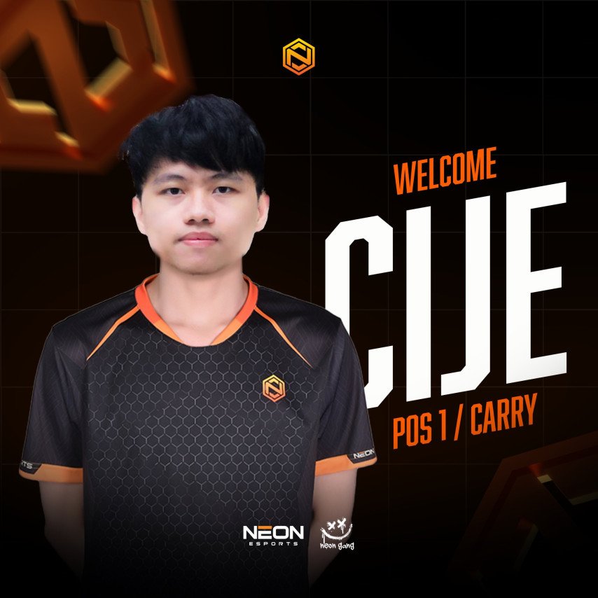 Cije новый игрок Neon Esports