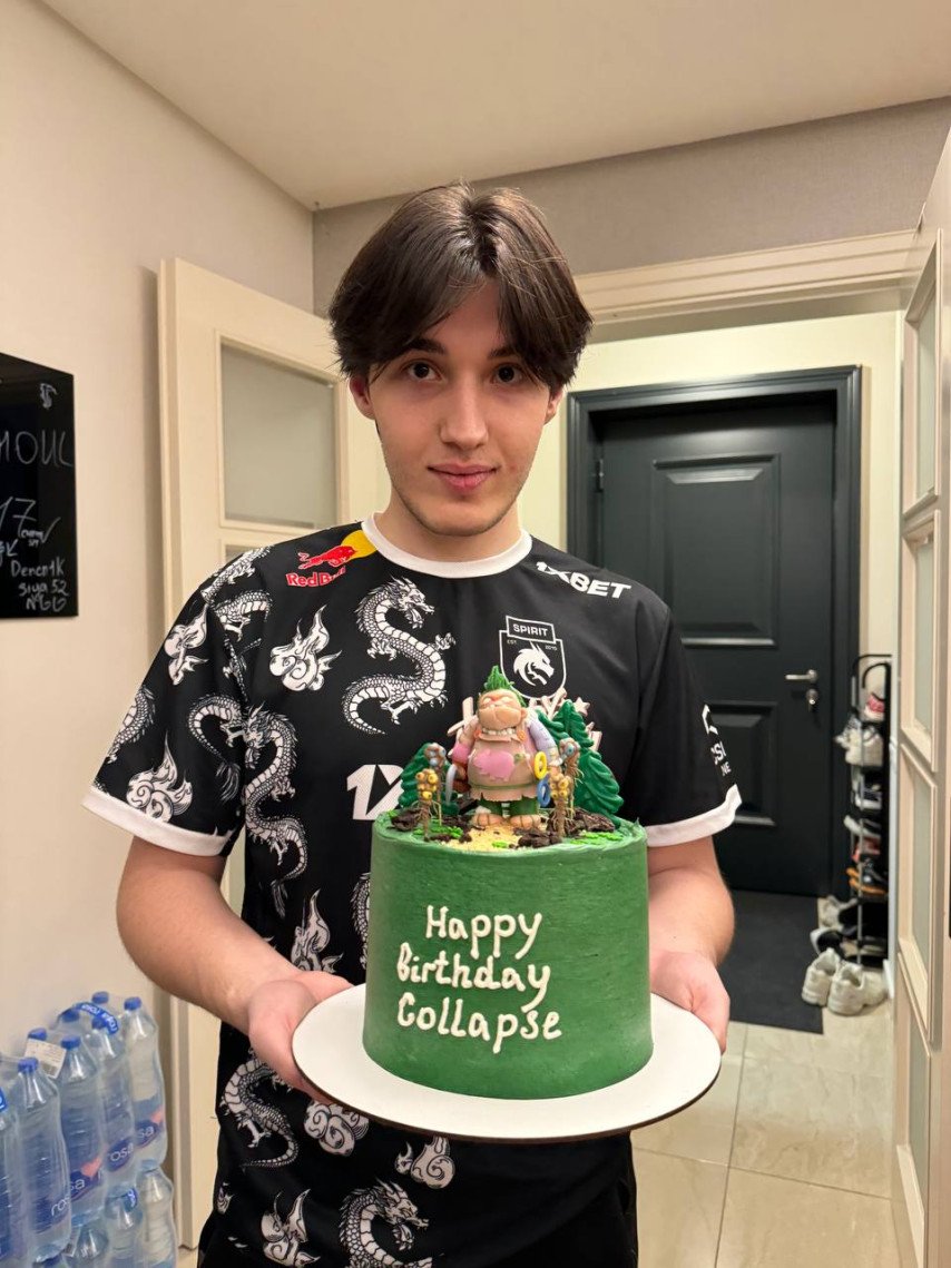 Collapse День рождения вместе с Team Spirit