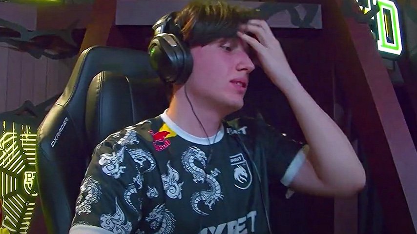 Collapse нервничает Dota 2