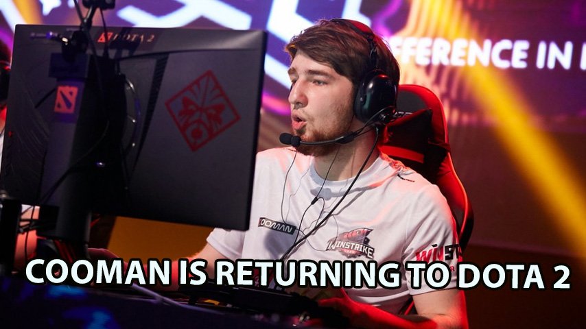 Cooman return Dota 2