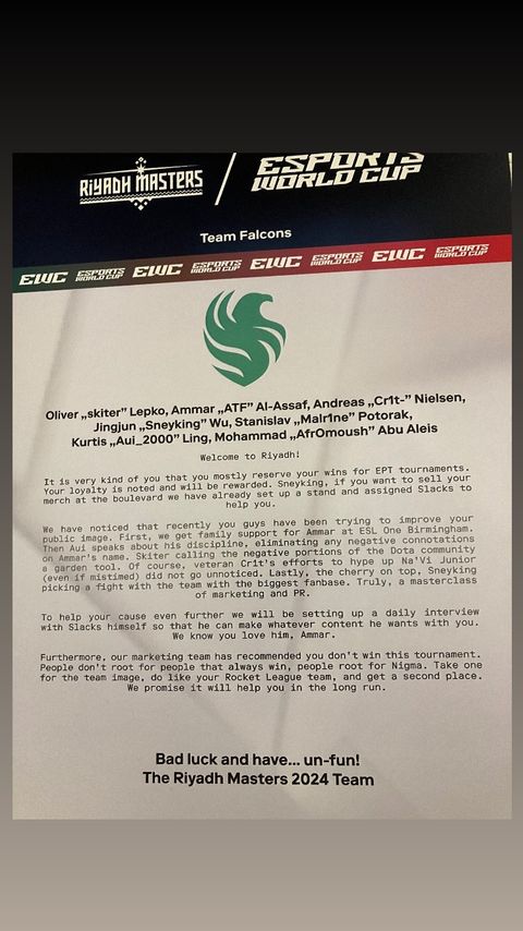 Cr1t Riyadh Masters 2024