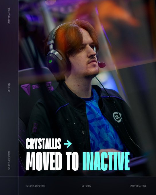 Crystallis left Tundra Esports