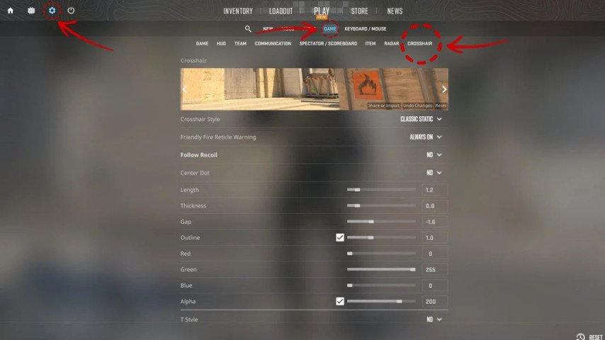 How to Save a Crosshair in CS2: Complete Guide | Hawk Live