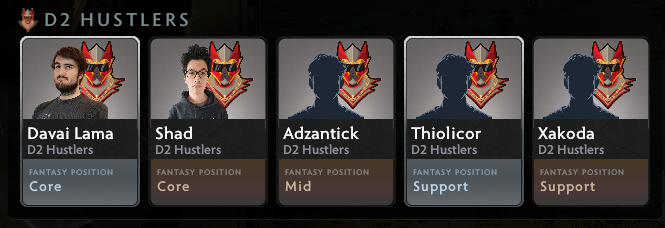 D1 Hustlers player cards