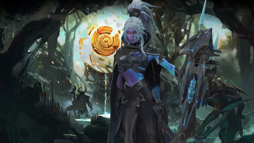 Drow Ranger Аркана