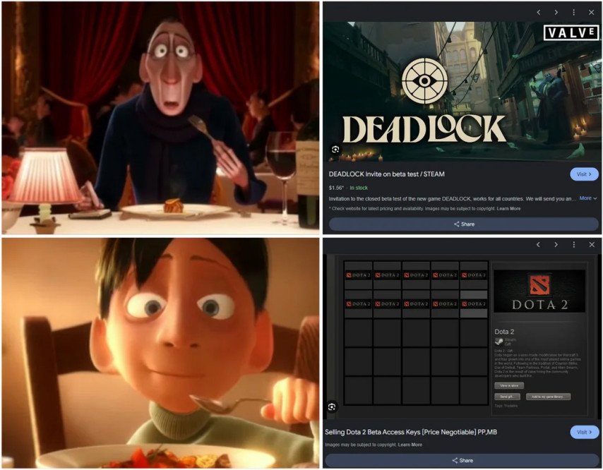 Deadlock and Dota 2